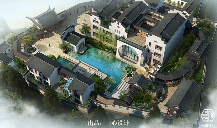 中式民宿，中式別墅設(shè)計(jì)的一些理念特點(diǎn)